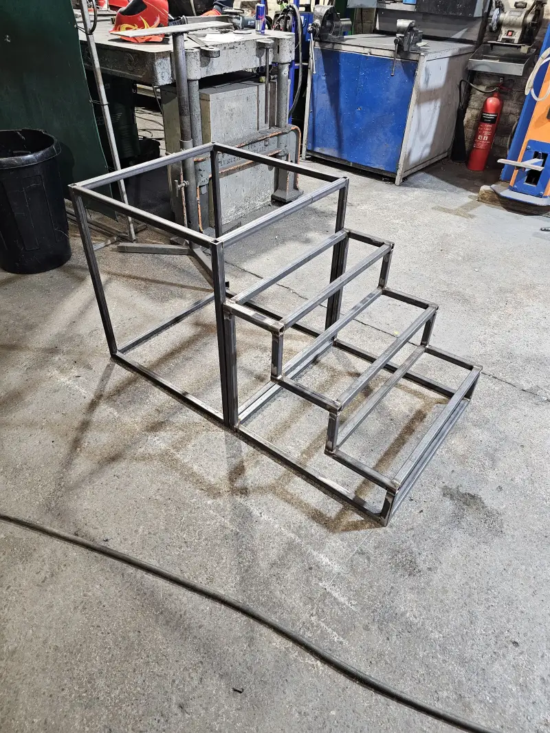 Metal Staircase Frame: Swipe To View More Images