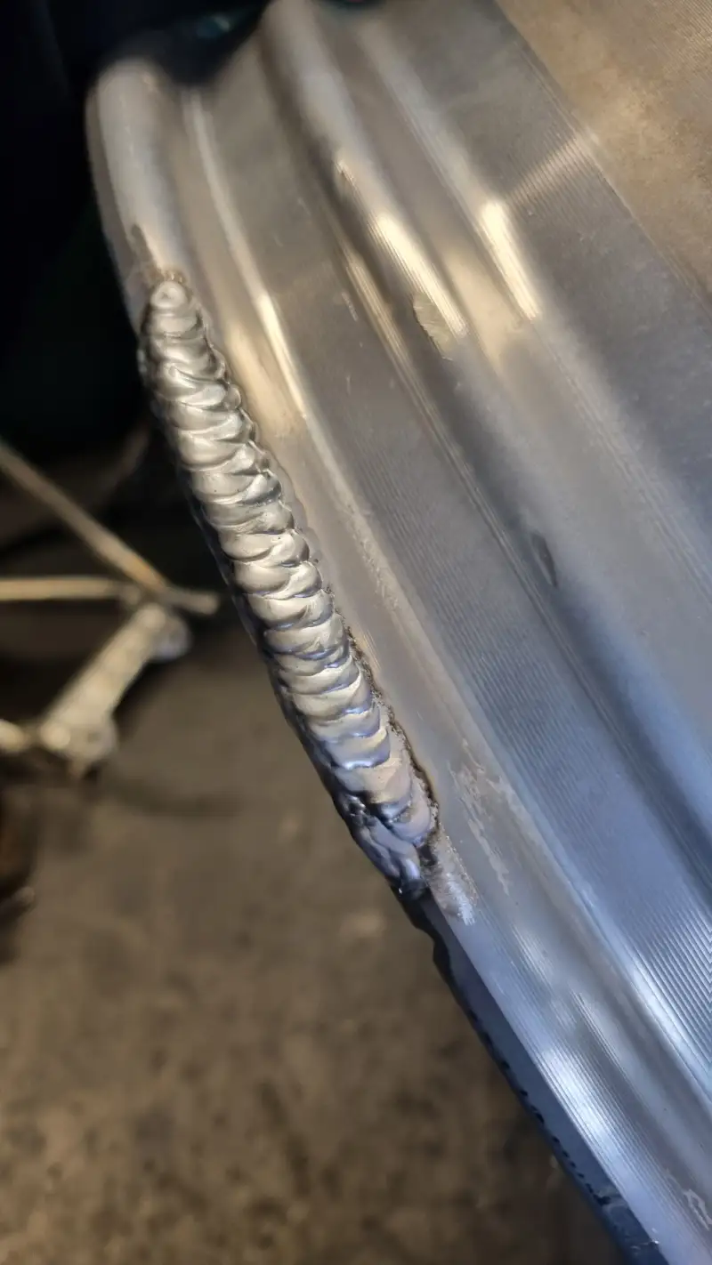 Alloy Wheel Weld: Swipe To View More Images
