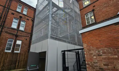 Photo of School Emergency Fire Escape Installation