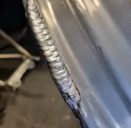 Alloy Wheel Weld: Click Here To View Larger Image